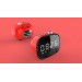 Betnew K3 Kırmızı Retro Çalar Saatli Bluetooth Hoparlör Micro Sd Kart Girişli