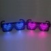 Çok Renkli Led Işıklı Şarjlı Parti Gözlüğü Kablosuz Yılbaşı Düğün Eğlence Hj-Lrg01