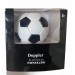 Doppler Siyah Beyaz Mini Futbol Topu Kablosuz Bluetooth Hoparlör