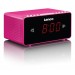 Lenco Cr-510Pk Stereo Saatli Radyo Alarmlı Çalar Saat Pembe