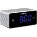 Lenco Cr-520Si Stereo Saatli Radyo Alarmlı Usbli Çalar Saat Gümüş