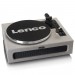 Lenco Ls-440 Gy Gri 4 Hoparlörlü Bluetoothlu Pikap Plak Çalar