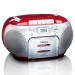 Lenco Scd-410 Rd - Taşinabi̇li̇r Fm Radyo Cd Kaset Çalar Müzik Seti