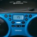Lenco Scd-501 Mavi Taşinabi̇li̇r Müzik Seti Fm Radyo Bluetooth Özelli̇kli̇ Cd-Usb Oynatici - Mavi̇
