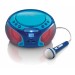Lenco Scd650Bu Taşınabilir Müzik Seti Karaoke Radyo Cd Çalar Mp3 Usb