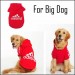 Adidog Red Hoodie Kapşonlu Sweatshirt Orta Ve Büyük Köpekler İçin