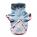 Blue Pink Bunny Kapşonlu Sweat By Kemique Köpek Kazağı