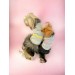 Cute Pembe Tişört Duo Köpek Kıyafeti Elbise