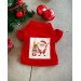 Santa And Friend Rudolph Kedi Tişörtü Yılbaşı Noel Christmas Kedi Elbisesi