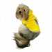 Sarı Sevimli Fare Kapşonlu Sweat By Kemique Köpek Kazağı