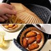 50 Adet Air Fryer Pişirme Kağıdı Tek Kullanımlık Hava Fritöz Yağ Geçirmez Yapışmaz Tabak Model