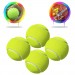 4 Adet Sarı Tenis Topu - Antrenman Tenis Topu - Masaj Topu