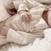 Naturaborn Gots Organik Sertifikalı Patikli Kroşetalı Bebek Uyku Tulumu