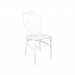 Mandella Karmen Düğün Sandalyesi Model 7 (6 Adet) Beyaz