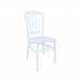 Mandella Karmen Düğün Sandalyesi Model 9 Beyaz (1 Adet)