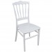 Mandella Silver Sandalye Napolyon (6 Adet) Beyaz