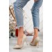 Kadin 10 Cm  İnce Topuklu Si̇vri̇ Burun Brt 101 Sti̇letto Ayakkabi