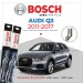 Audi Q3 Muz Silecek Takımı (2011-2017) Bosch Aerotwin
