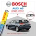 Bosch Rear Audi A3 2003 - 2012 Arka Silecek - H772