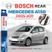 Bosch Rear Mercedes A150 (W169) 2005 - 2011 Arka Silecek - H301