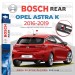 Bosch Rear Opel Astra K 2016 - 2019 Arka Silecek - H253