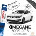Bosch Rear Renault Megane 3 2009 - 2016 Arka Silecek - H351