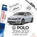 Bosch Rear Volkswagen Polo 2018 - 2019 Arka Silecek - A282H