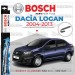 Dacia Logan Muz Silecek Takımı (2004-2013) Bosch Aerotwin