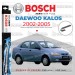 Daewoo Kalos Muz Silecek Takımı (2002-2005) Bosch Aerotwin