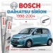 Daihatsu Sirion Muz Silecek Takımı (1998-2004) Bosch Aeroeco