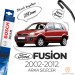 Ford Fusion Arka Silecek (2002-2012) Bosch Rear H282
