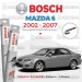 Mazda 6 Muz Silecek Takımı (2002-2007) Bosch Aeroeco