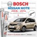 Nissan Note Muz Silecek Takımı (2006-2014) Bosch Aeroeco