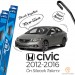 Rbw Honda Civic Fb7 2012 - 2016 Ön Muz Silecek Takımı