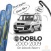 Rbw Hybri̇d Fiat Doblo 2000 - 2009 Ön Silecek Takımı - Hibrit