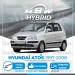 Rbw Hybri̇d Hyundai Atos 1997-2008 Ön Silecek Takımı - Hibrit
