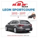 Rbw Seat Leon Sportcoupe (5F5) 2013 - 2017 Arka Silecek