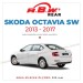 Rbw Skoda Octavia 3 Sw (5E5) 2013 - 2017 Arka Silecek