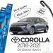 Rbw Toyota Corolla 2018 - 2021 Ön Muz Silecek Takımı