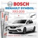 Renault Symbol Muz Silecek Takımı (2013-2015) Bosch Aeroeco