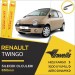 Renault Twingo Muz Silecek Takımı (1995-2005) İnwells