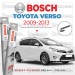 Toyota Verso Muz Silecek Takımı (2009-2013) Bosch Aeroeco