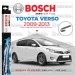 Toyota Verso Muz Silecek Takımı (2009-2013) Bosch Aerotwin