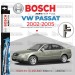 Volkswagen Passat Muz Silecek Takımı (2002-2005) Bosch Aerotwin
