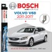Volvo V60 Muz Silecek Takımı (2011-2017) Bosch Aerotwin