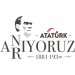 Atatürk 10 Kasim Resmi̇ Folyo Sti̇cker