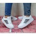 Bestof 074 Beyaz Sneaker Düz Taban Hafif Rahat Spor Çift Ayakkabısı