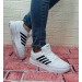 Bestof 074 Beyaz Sneaker Düz Taban Hafif Rahat Spor Çift Ayakkabısı