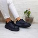 Bestof 150 Siyah-Siyah Fuspetli Sneaker Düz Taban Spor Ayakkabı