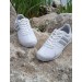 Bestof 243 Beyaz Fuspetli Ortapedik İnce Taban Spor Ayakkabı